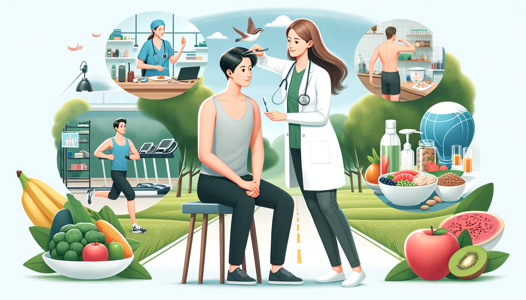 Saç Ekimi ve Egzersizleri - Berna Hair Clinic