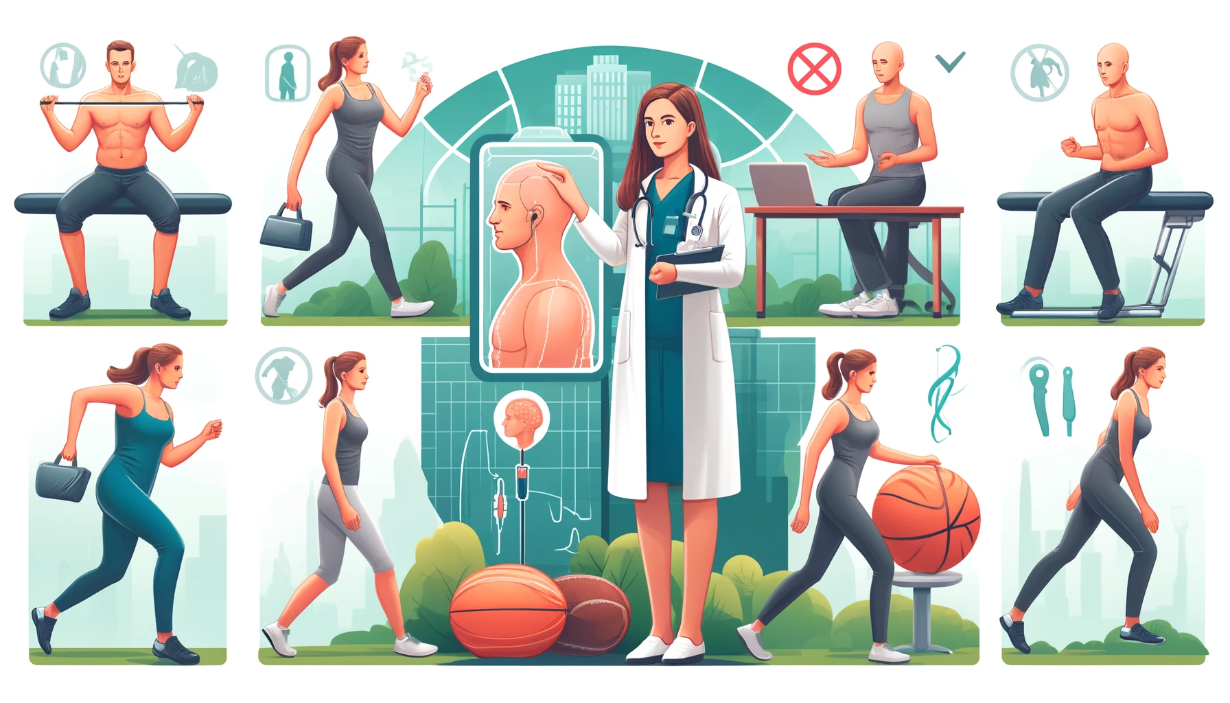 Saç Ekimi İçin Egzersizler - Berna Hair Clinic