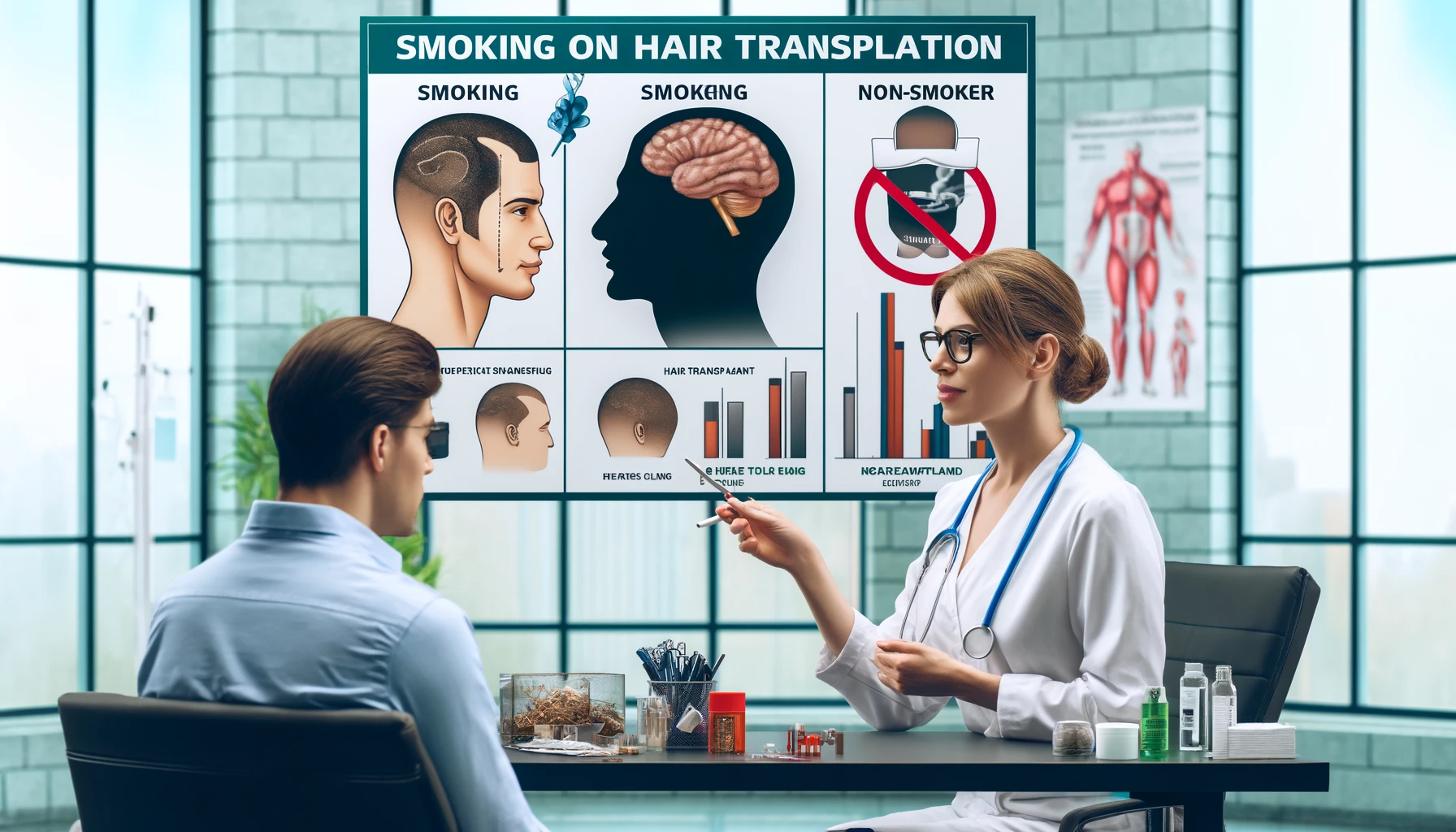 Saç Ekimine Sigaranın Zararları - Berna Hair Clinic