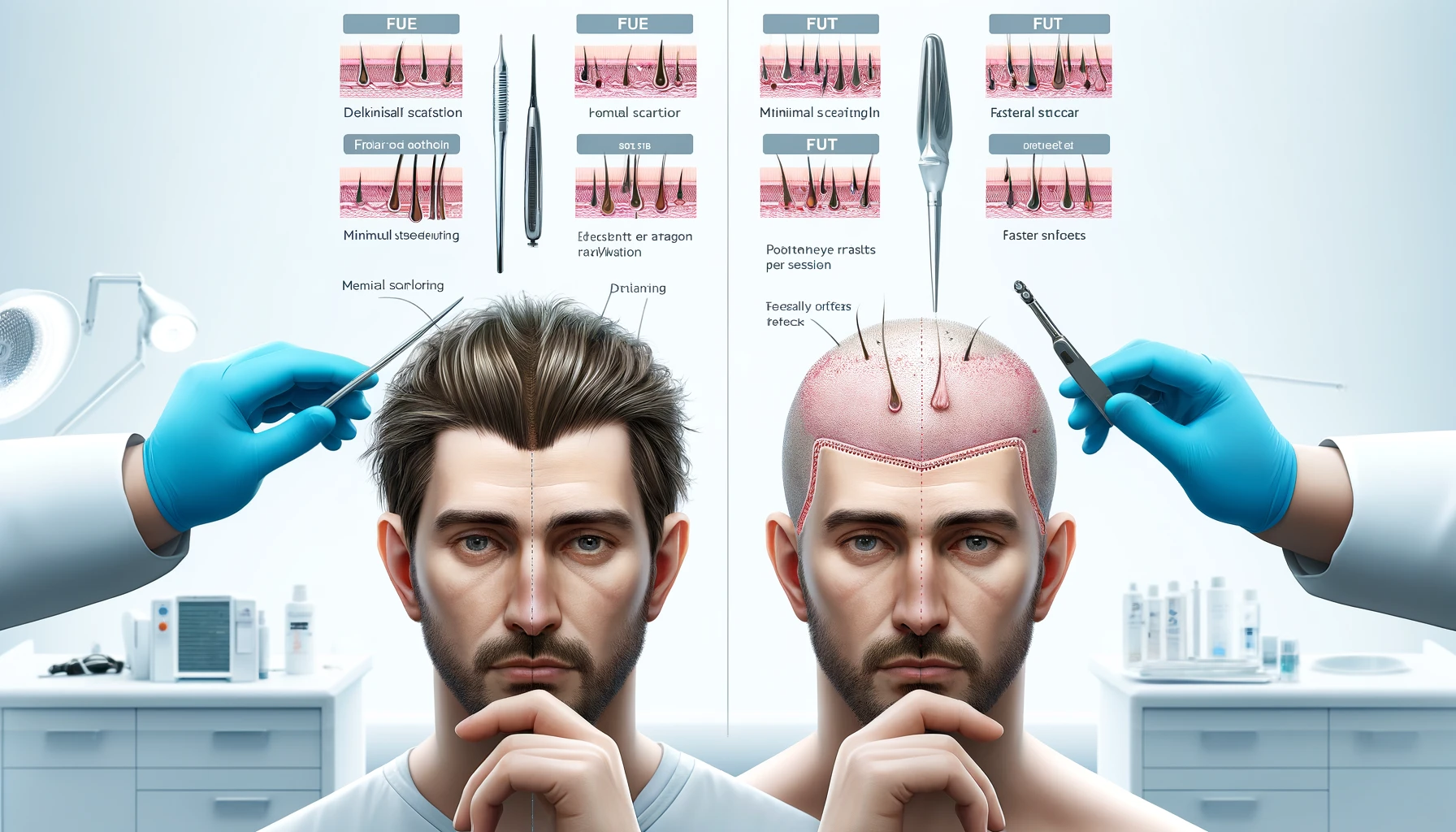 FUE ve FUT - Berna Hair Clinic