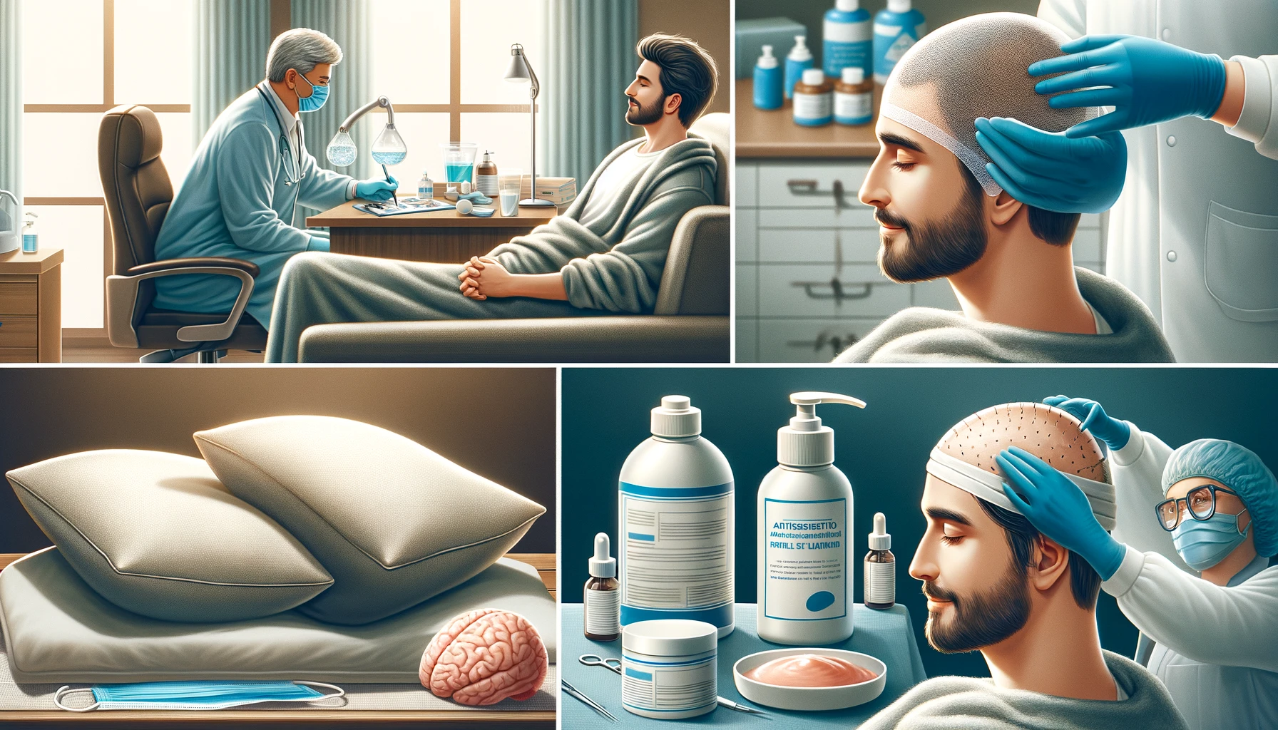 Saç Ekimi ve Rahatlığı - Berna Hair Clinic