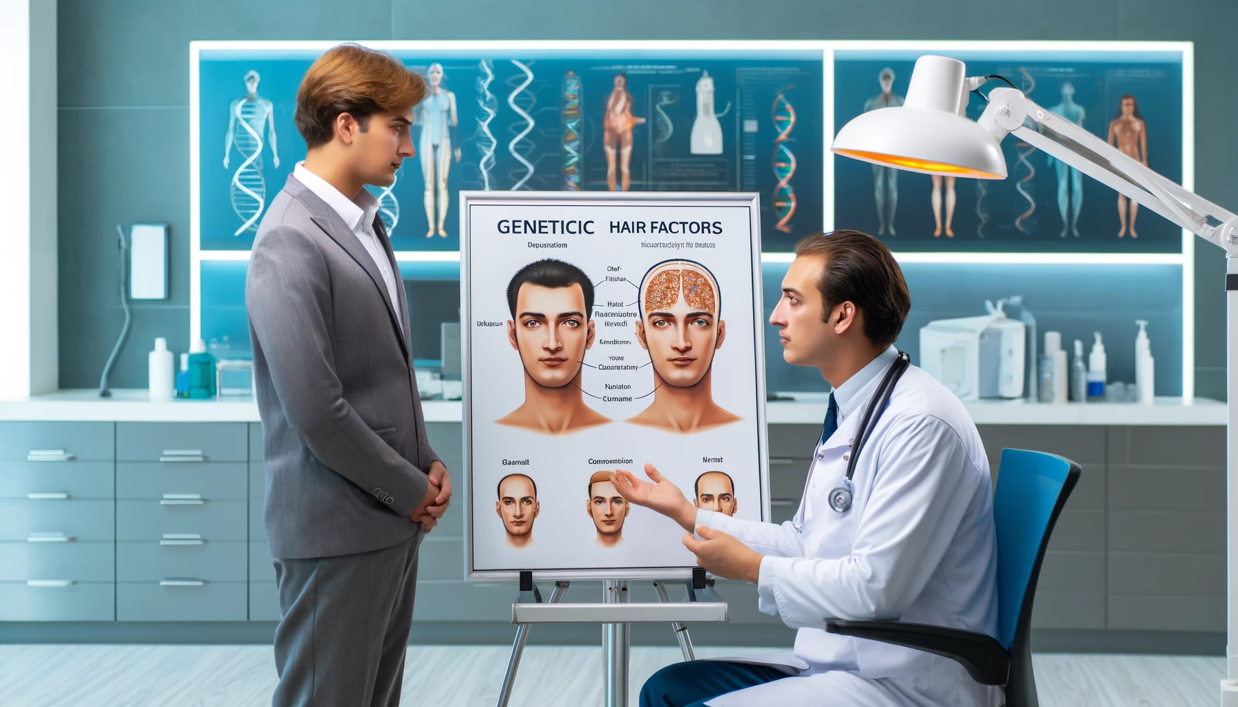 Saç Ekiminde Genetik Faktörler - Berna Hair Clinic